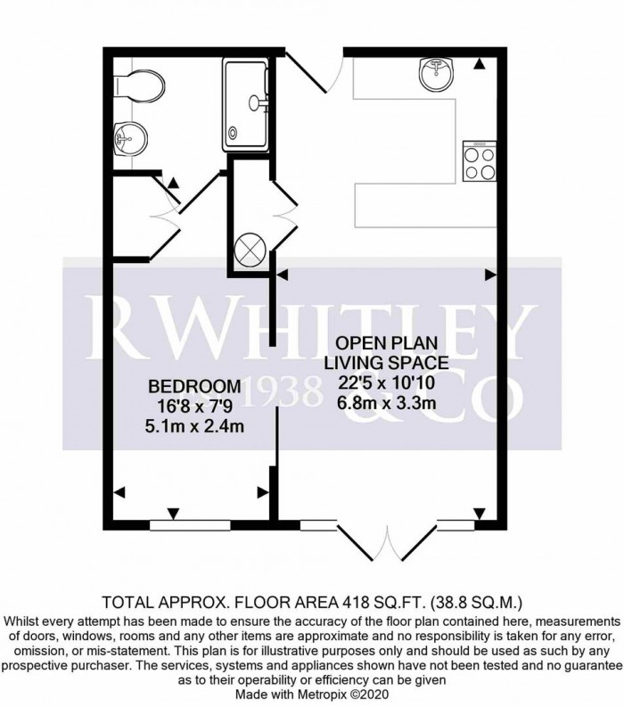 Floorplan for Cavendish House, Park Lodge Avenue, West Drayton