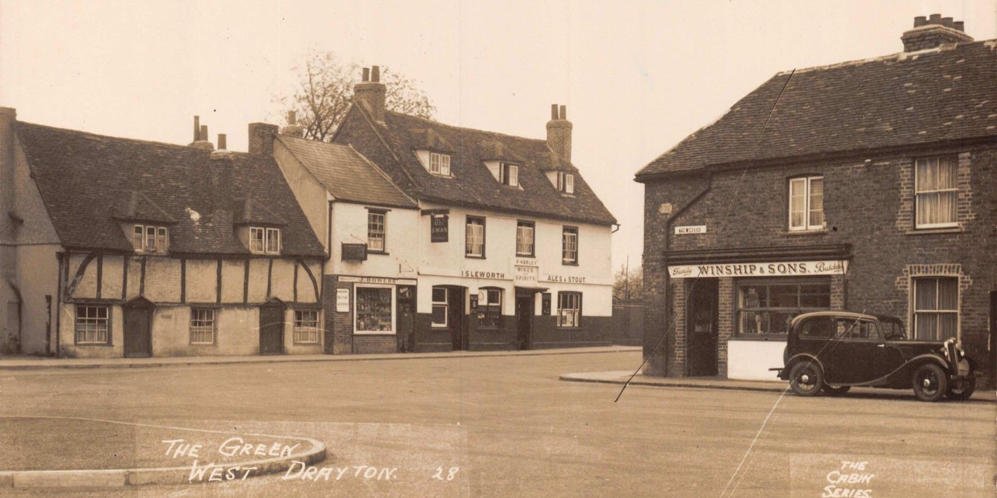 Now & Then - The Green, West Drayton