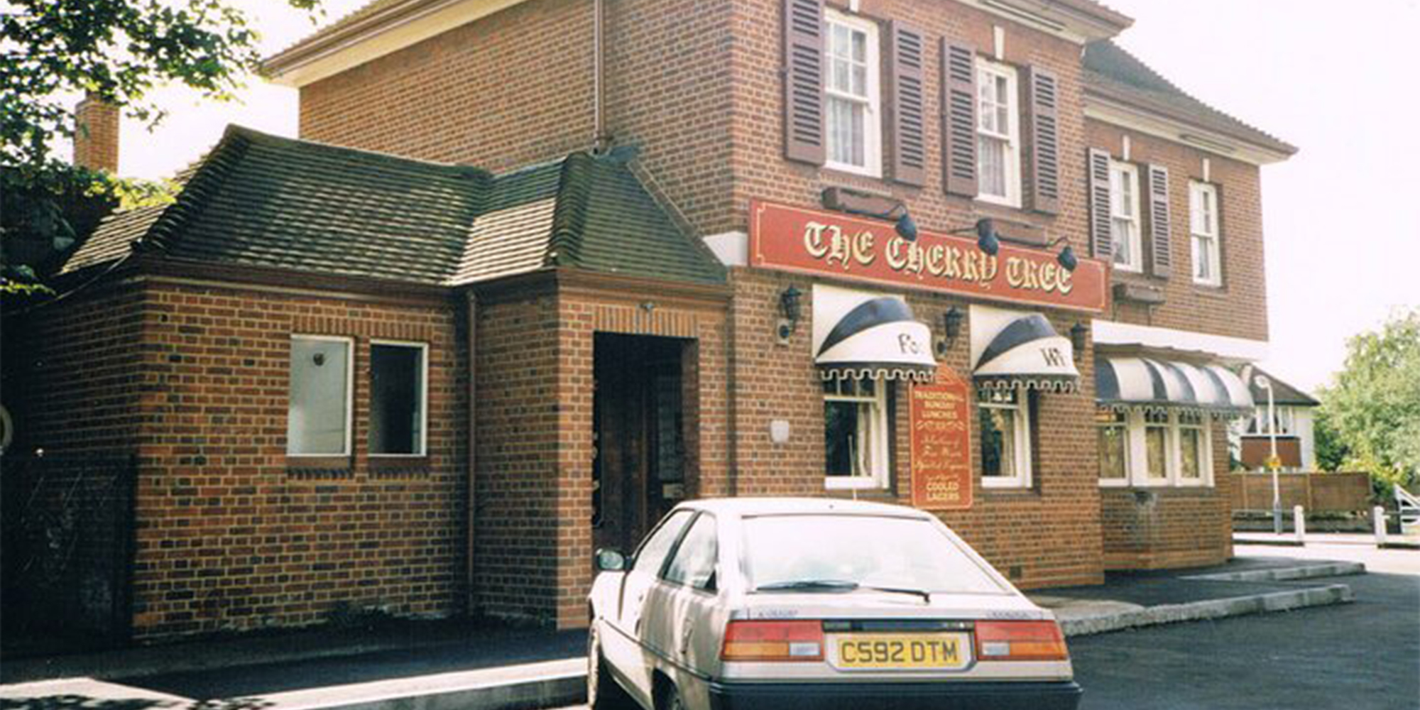 Now & Then - Cherry Tree Pub at 'The Dell', West Drayton
