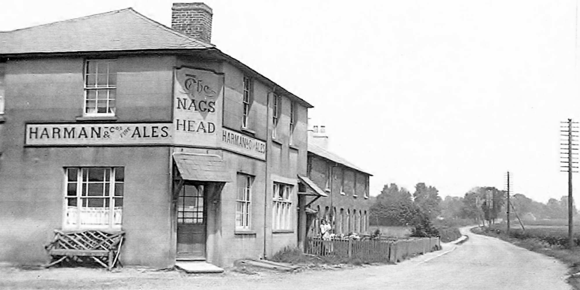 Now & Then - Nags Head, Falling Lane, Yiewsley