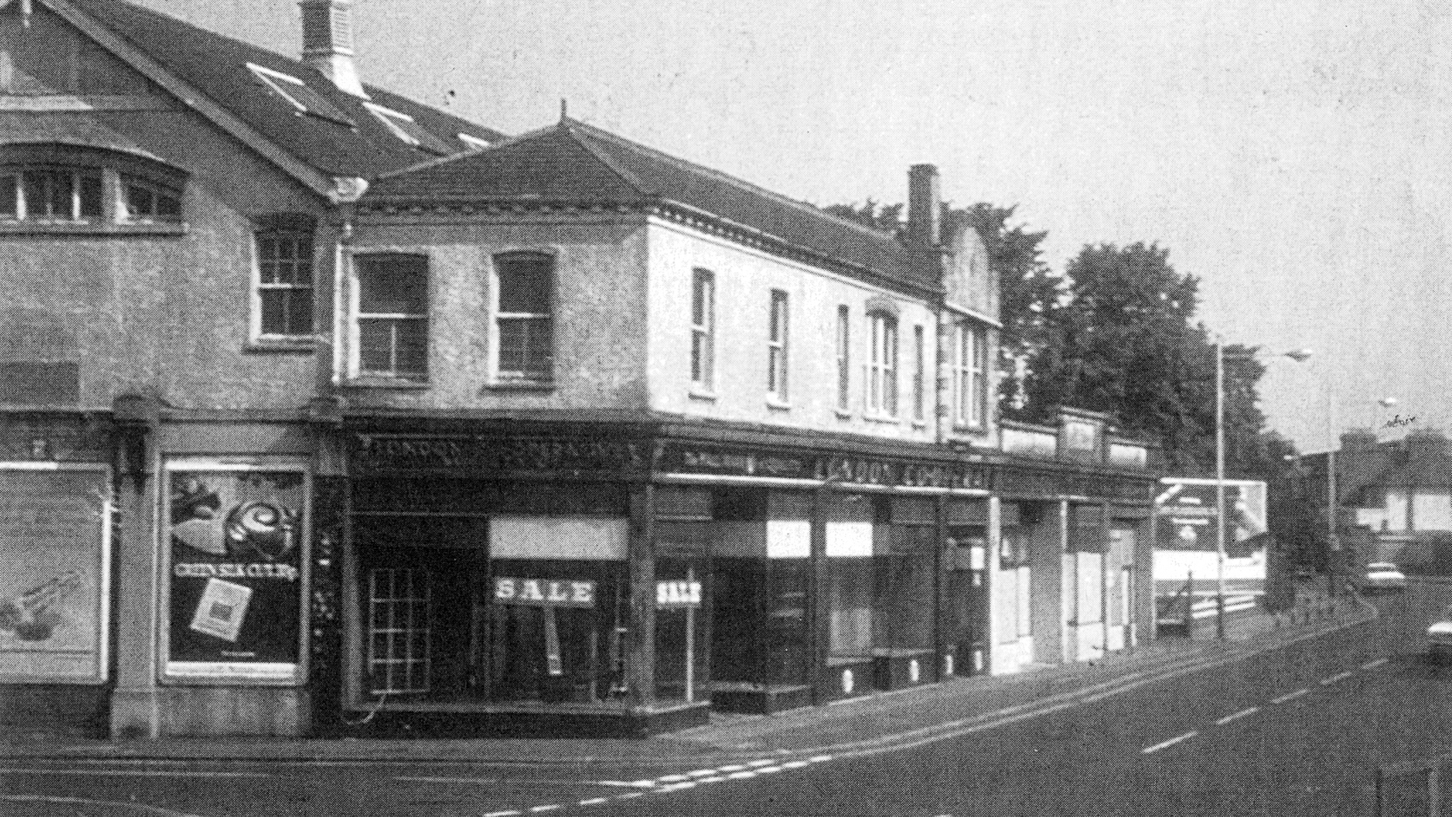 Now & Then - High Street, Yiewsley - 2019 vs c.1970